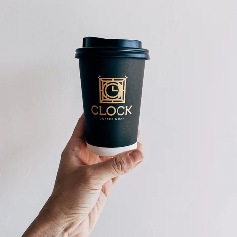 CLOCK bar | | reference - kelímky s potiskem | takeawaycup.cz
