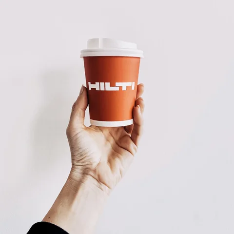 HILTI | reference - kelímky s potiskem | takeawaycup.cz