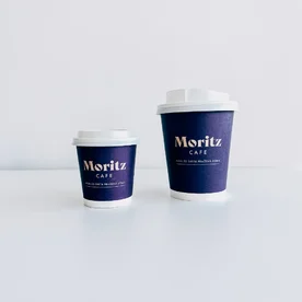 Moritz Cafe | reference - kelímky s potiskem | takeawaycup.cz